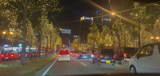 光の響宴2023となんばパークスのイルミネーションの記事動画