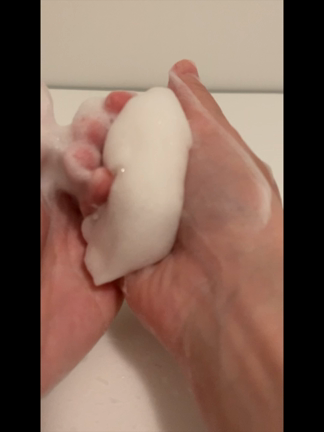 もっちもち泡　洗顔たまらない╰(*´︶`*)╯♪♪の記事動画