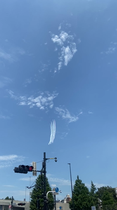 ブルーインパルスが舞う空｢TOKYO 2020｣開幕の鳩森八幡神社の記事動画