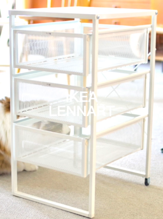 ★IKEAメッシュタイプの収納のすごいところの記事動画