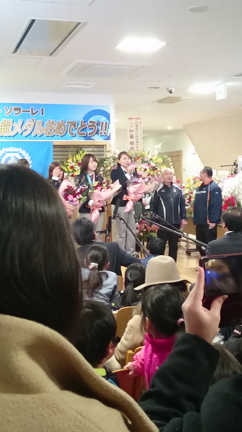 LS北見 凱旋セレモニーの記事動画