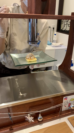 念願のイートインで。の記事動画