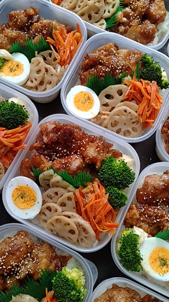 寮生お弁当☆しっかり手間をかけた弁当の記事動画