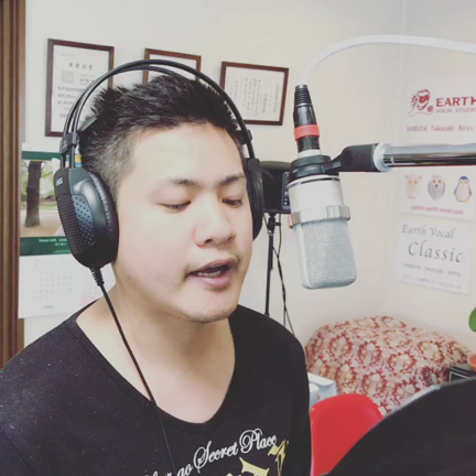 今日はレコーディングの記事動画