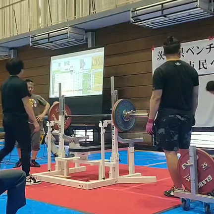 茨城県ベンチプレス選手権大会の記事動画
