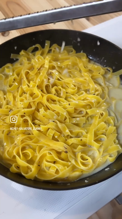 本日のレシピは：パスタルンモのタリャテッレとトリュフぺストの記事動画