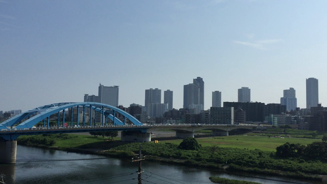 夏の多摩川…☆の記事動画