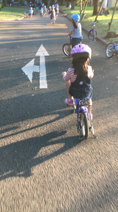 自転車の練習　の記事動画