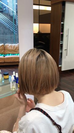 【パッツンボブスタイリング動画②】お客様スタイル141の記事動画