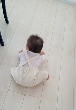 【生後10カ月記録】早くも歩いちゃった！の記事動画