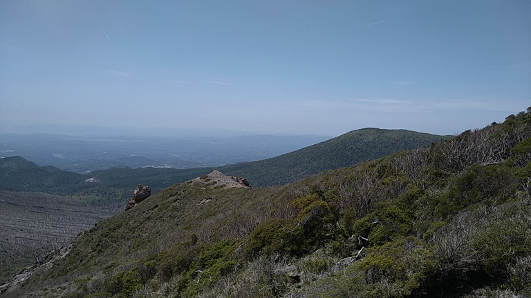 韓国岳から獅子戸岳までの記事動画