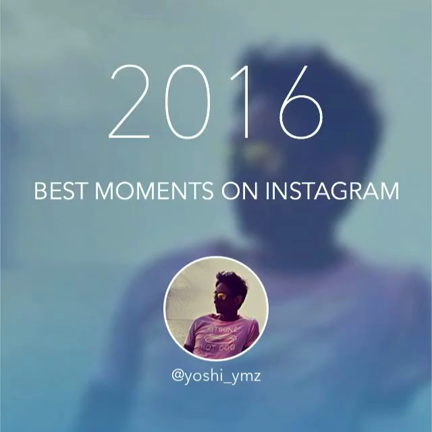 2016 Instagram Best Momentsの記事動画