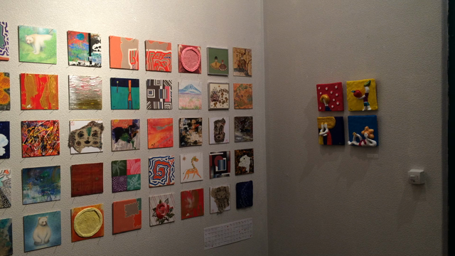 銀座ギャラリーG2のグループ展展示風景の記事動画