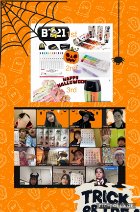 オンライン英語塾のハロウィンレッスン第二弾の記事動画