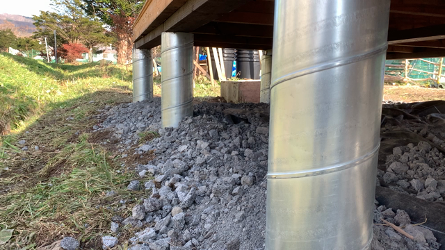 [vlog]小屋づくり基礎づくり編3をアップしました。の記事動画