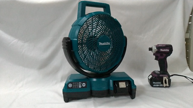 マキタ　新型　充電ファンCF203Dが入荷しましたの記事動画