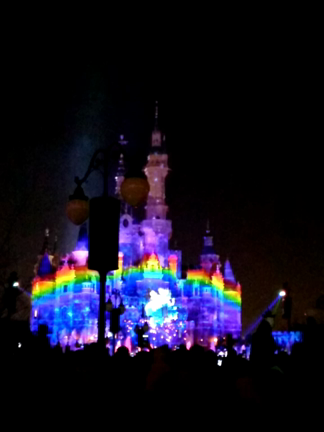上海ディズニーランド 夜のプロジェクションマッピングショーの記事動画