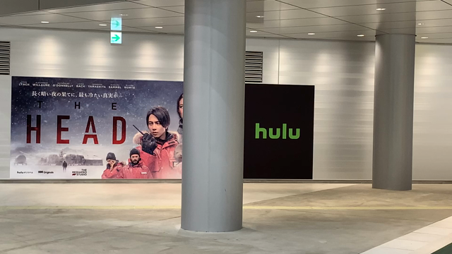 「THE HEAD」渋谷駅広告の記事動画