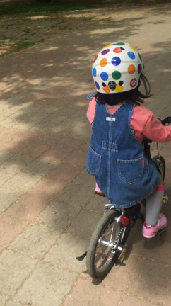 まっぴーが自転車に乗れるようになった！の記事動画