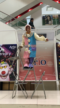 実在するスーパーヒーロー獅子丸！アリオ鳳でアクロバットショーの記事動画