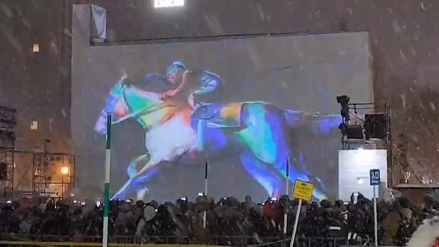 さっぽろ雪まつり2023サラブレッド大雪像レポートの記事動画