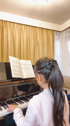 ピアノ歴7ヶ月の小2男子くんの意気込み(宝塚市ピアノ教室)の記事動画