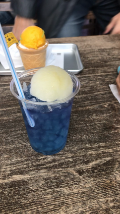 色が変わるドリンクの仕組みをパパに説明する子ども達の記事動画