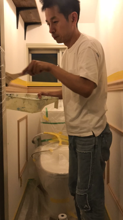 予算20万円で築30年のボロ家をまるっとDIY その㉒トイレdiyの記事動画