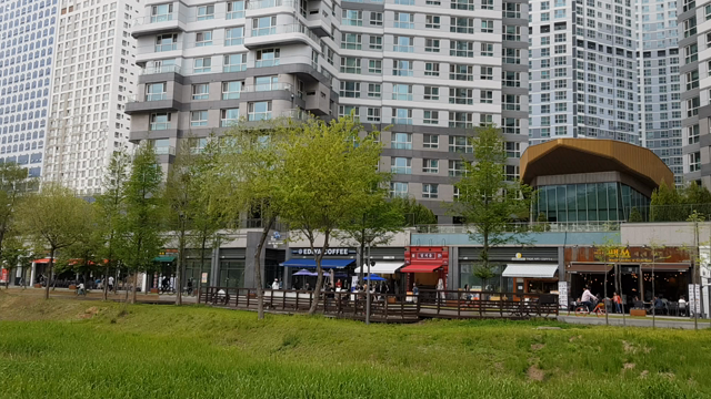 水原、大きな湖のある公園の記事動画