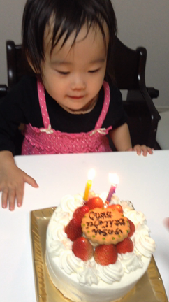 ♡柚乃 2歳バースデー♡の記事動画