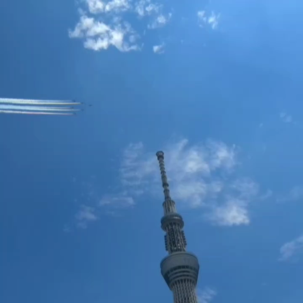 7/23 ブルーインパルス本番♪の記事動画