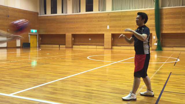 福永部長によるチェストパス。の記事動画