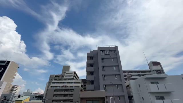 我が家の屋上からのブルーインパルスの記事動画