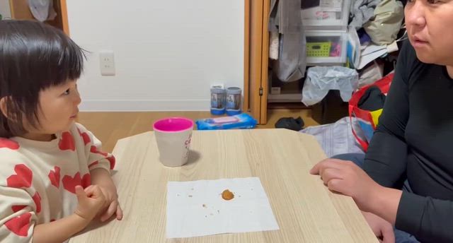 ベビーカステラの攻防♪の記事動画