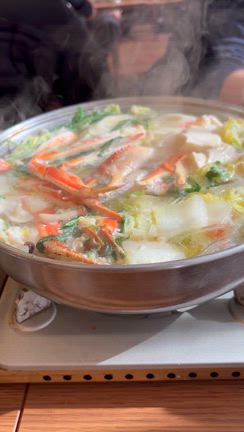 １年のご褒美に家族でカニと温泉の記事動画