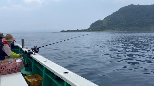 フカセ便で出船の記事動画