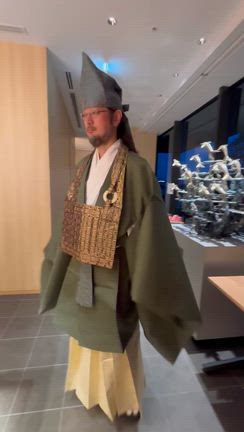 神田明神　平将門公命　能楽琵琶語り　装束をお借りしての記事動画