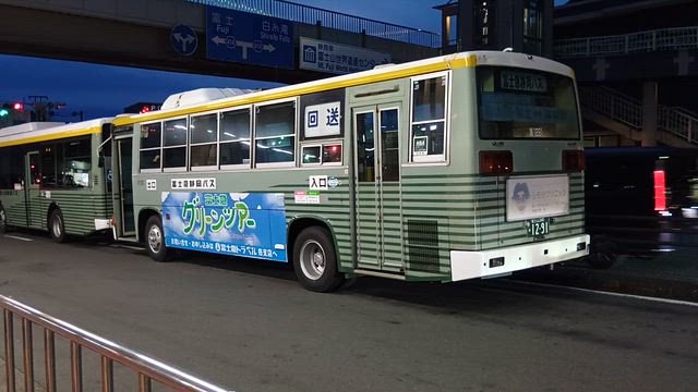 富士急静岡バス　日野レインボーRJの記事動画