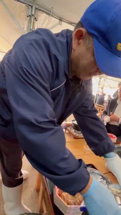 「ひがた美人」が美人小屋にて！の記事動画