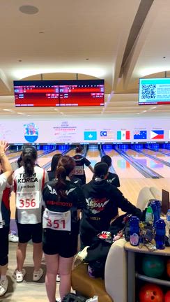 世界選手権！ボウリング日本代表女子チーム！世界第3位！銅メダル獲得！入江菜々美選手への香港帯同！の記事動画