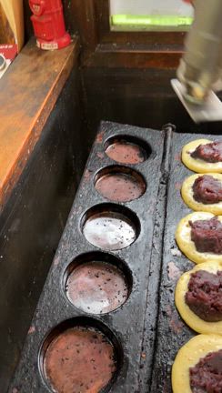 夏終わって今川焼き種類増えました！の記事動画