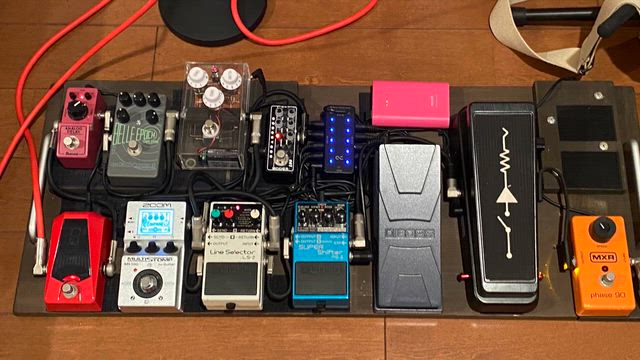 エフェクターボード　値下げ！ エフェクターボードver.6改（仮） | CΦṢMΘのドラムとギターと