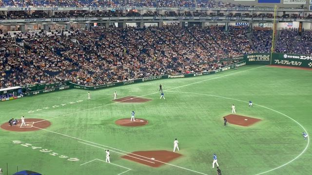 （10月1日）中日戦＠シーズン最終戦、いろいろセレモニーの記事動画