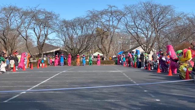 ティラノサウルスレースin水戸森林公園の記事動画