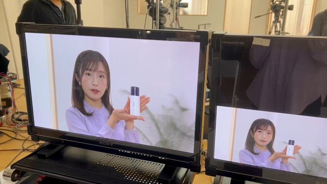 日本直販CM撮影。の記事動画