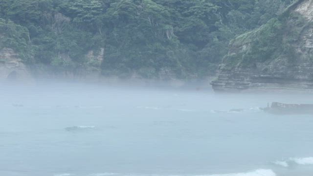 修理ボードで確認乗り…雲海みたいな海で寒過ぎたの記事動画