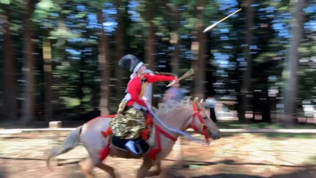 流鏑馬祭りの記事動画