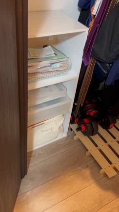 H邸　寝室兼クローゼットの記事動画