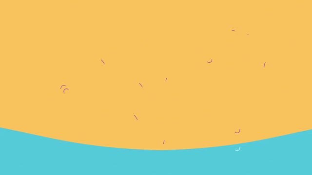 【タイムスリップ】&［波の動きを取り入れたテキストアニメーション］の記事動画