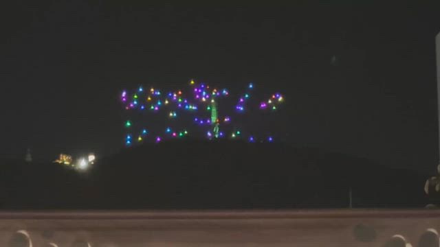 ドローンショー  &amp;  「推しの子」着ぐるみパレード　/   徳島おどりフェスタ2025の記事動画